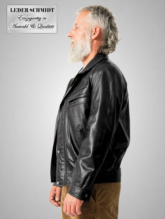 Preview: Herren Leder Blouson auch für große Größen