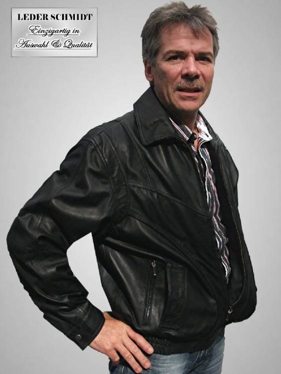 Herren-Lederblouson
