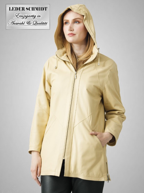 Damen Lederparka