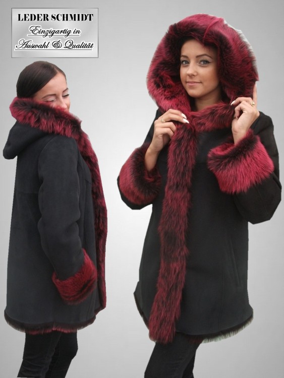 Damen Lammfell-Jacke Toskana Fell