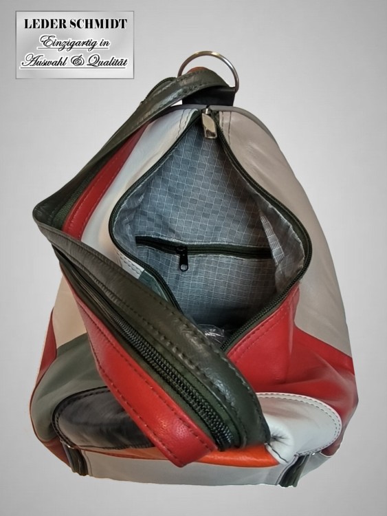 Damen Lederrucksack sehr leicht