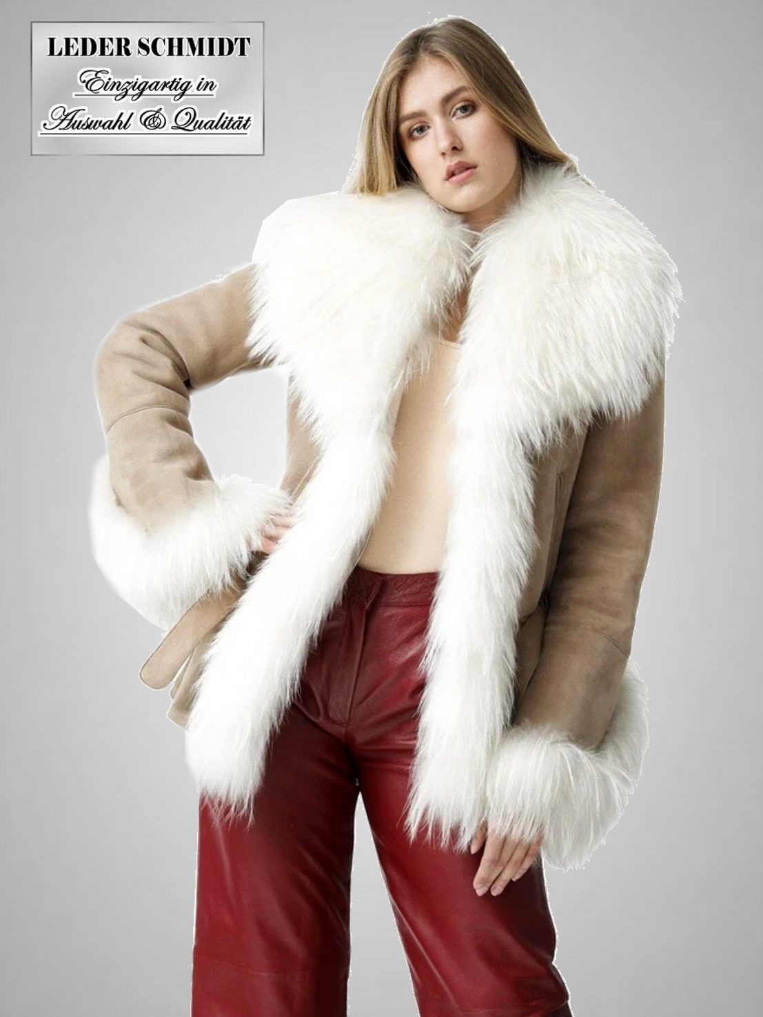 damen lammfelljacke
