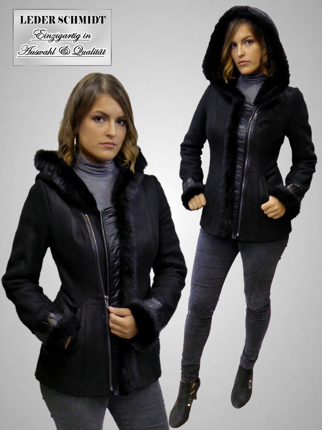 damen lammfell jacke