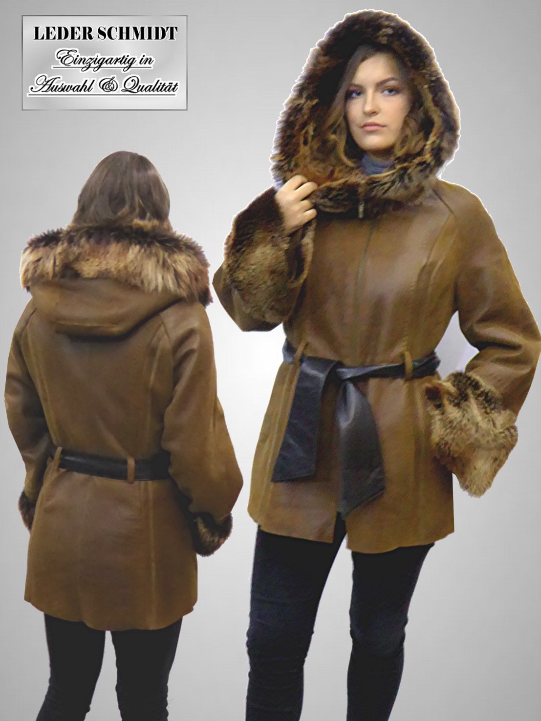 damen lammfelljacke