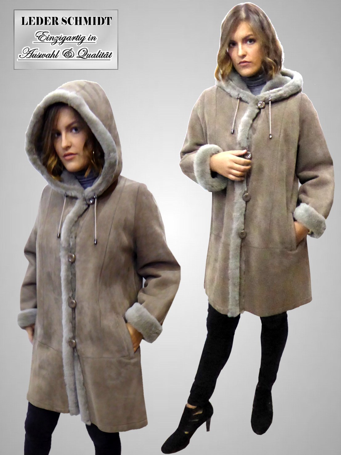 damen lammfelljacke