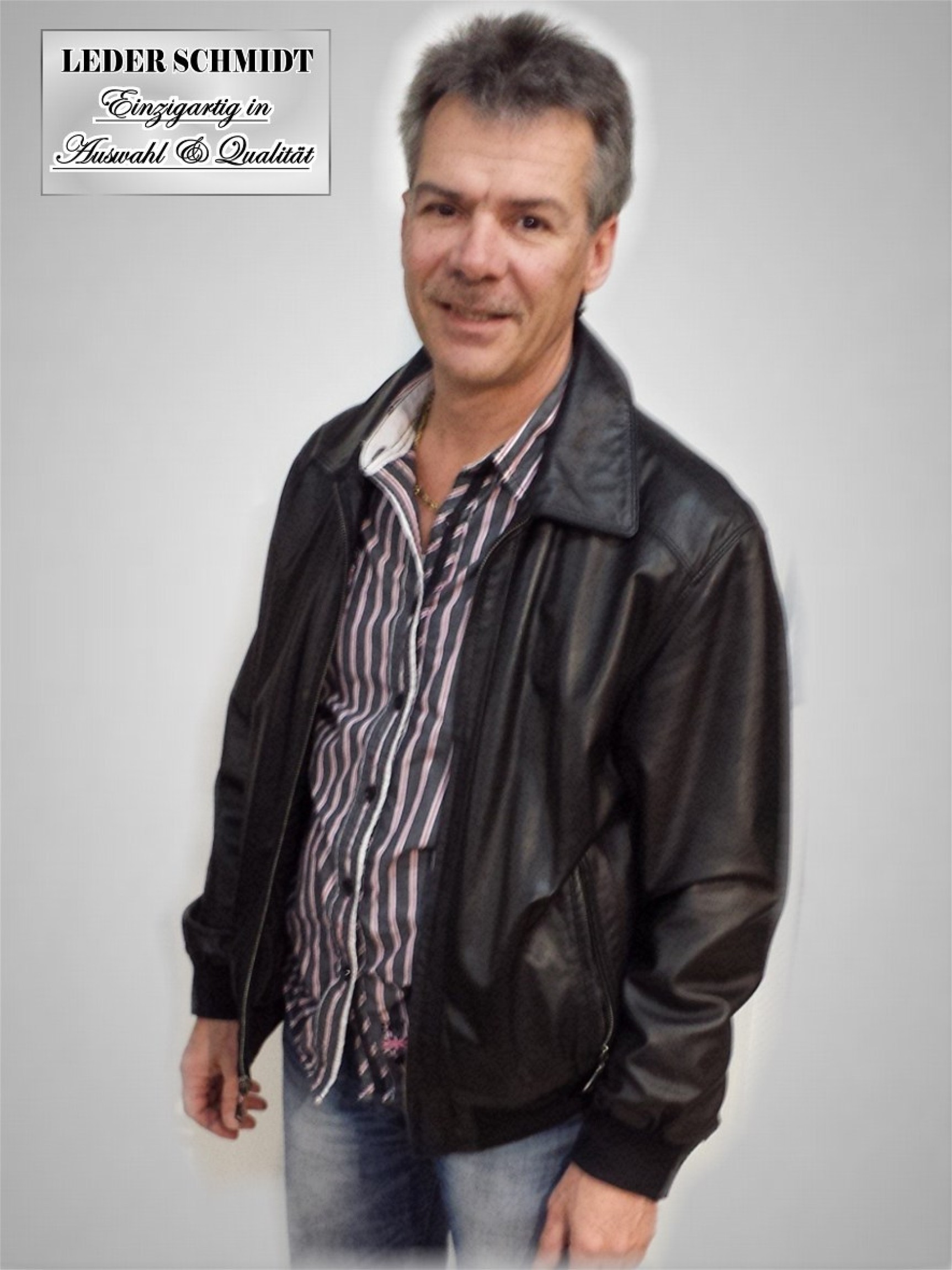 Bomber Lederjacke