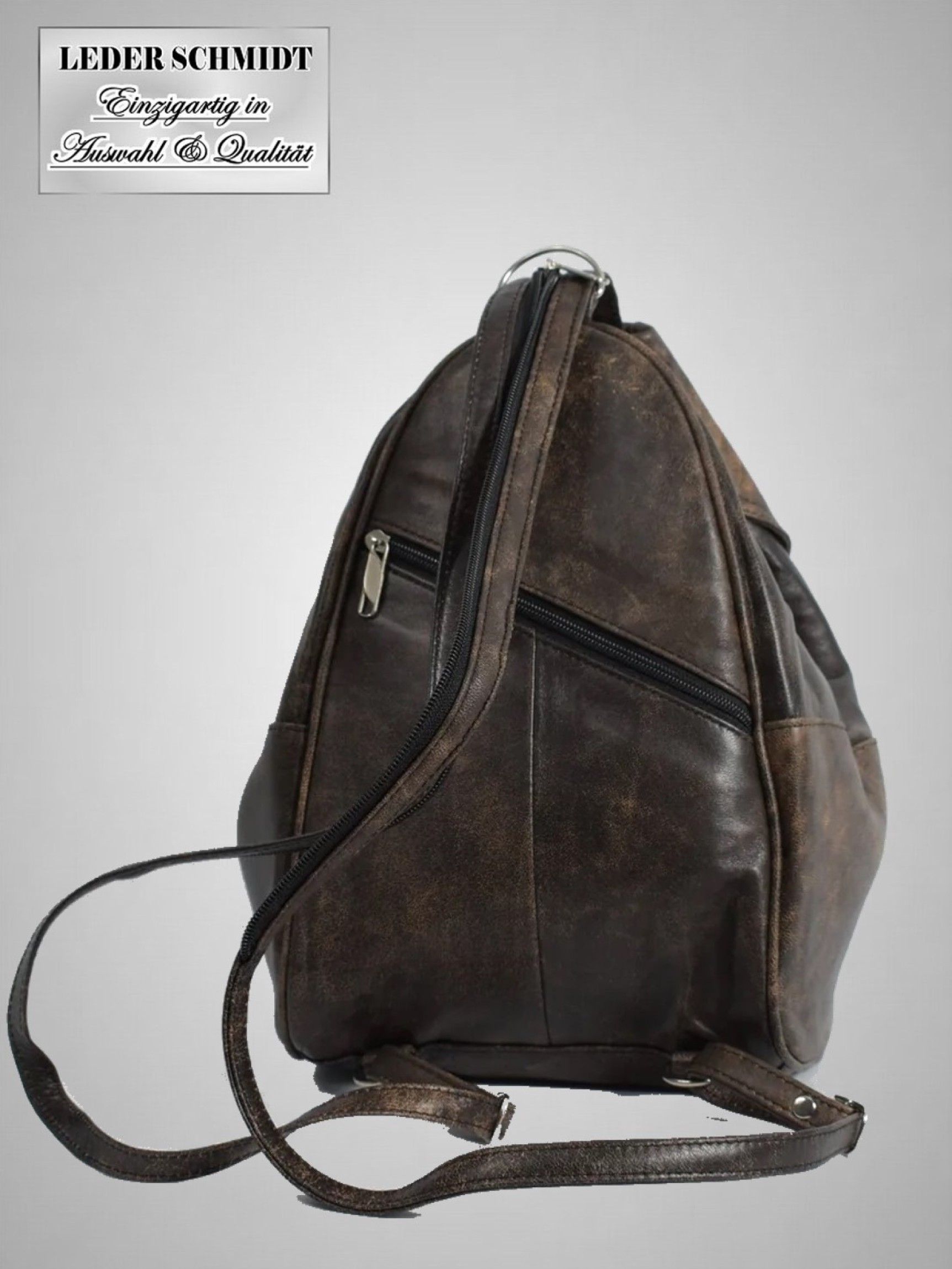 leichter Damen Lederrucksack