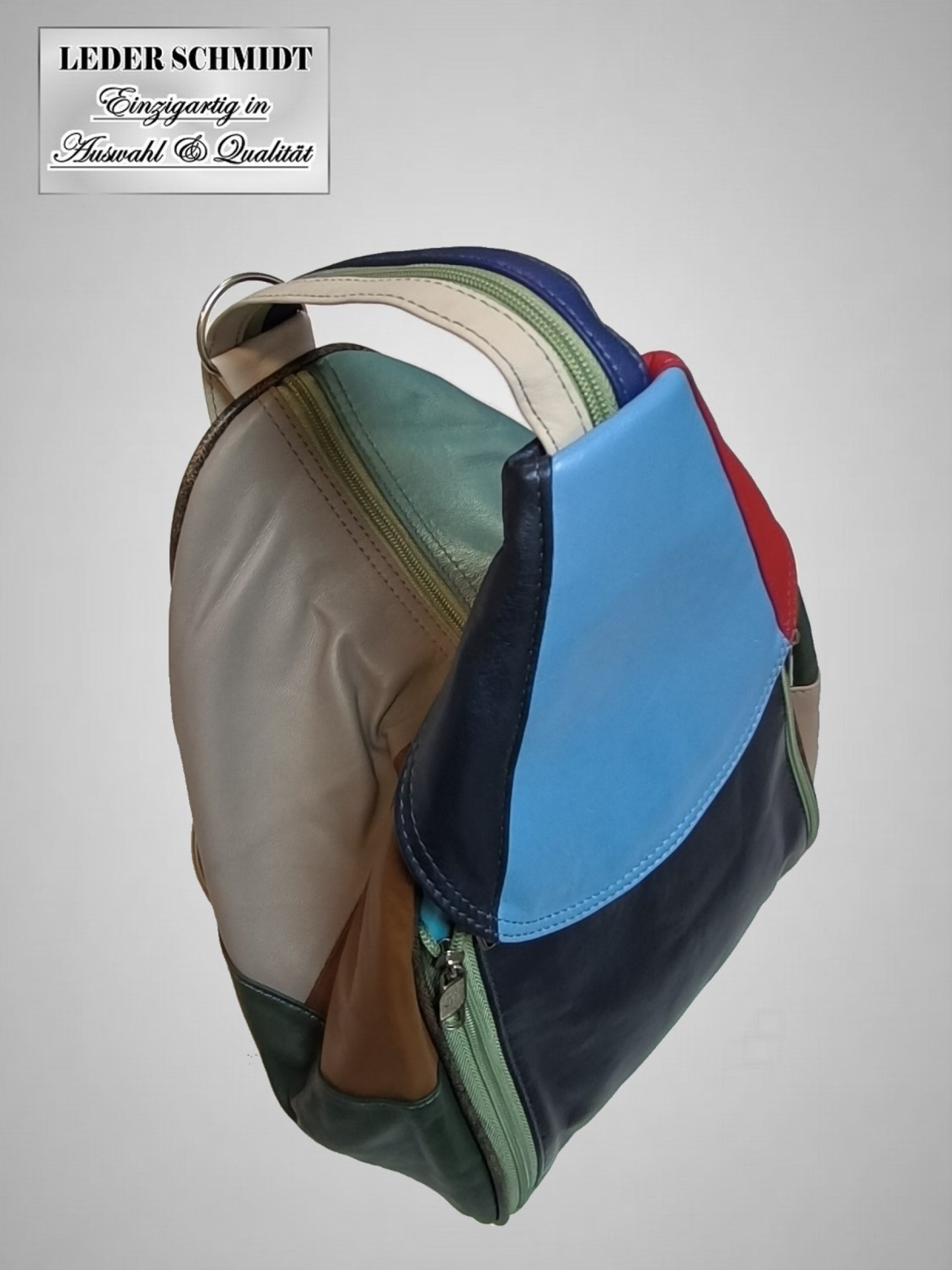 Damen Lederrucksack sehr leicht
