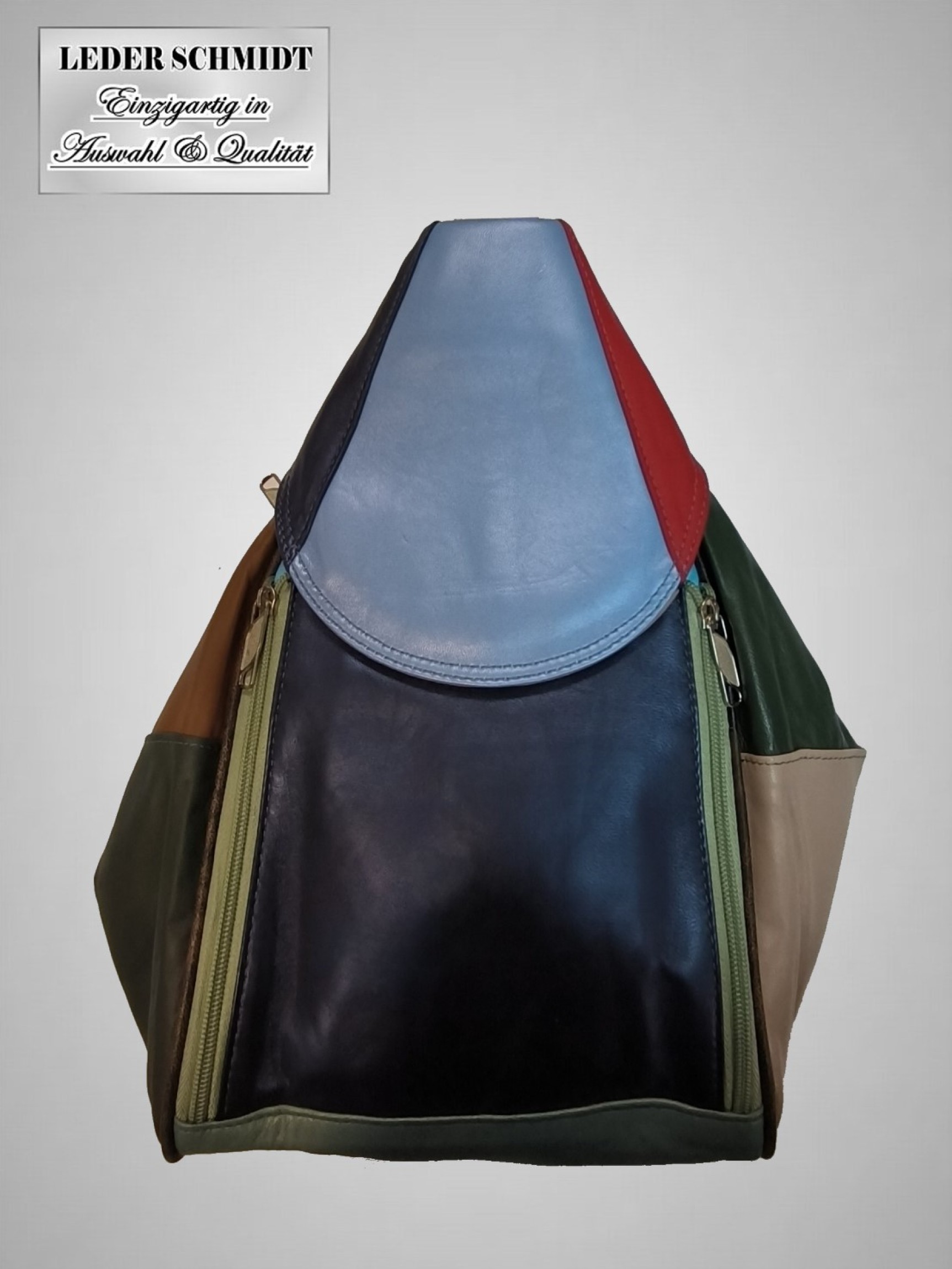 Damen Lederrucksack sehr leicht