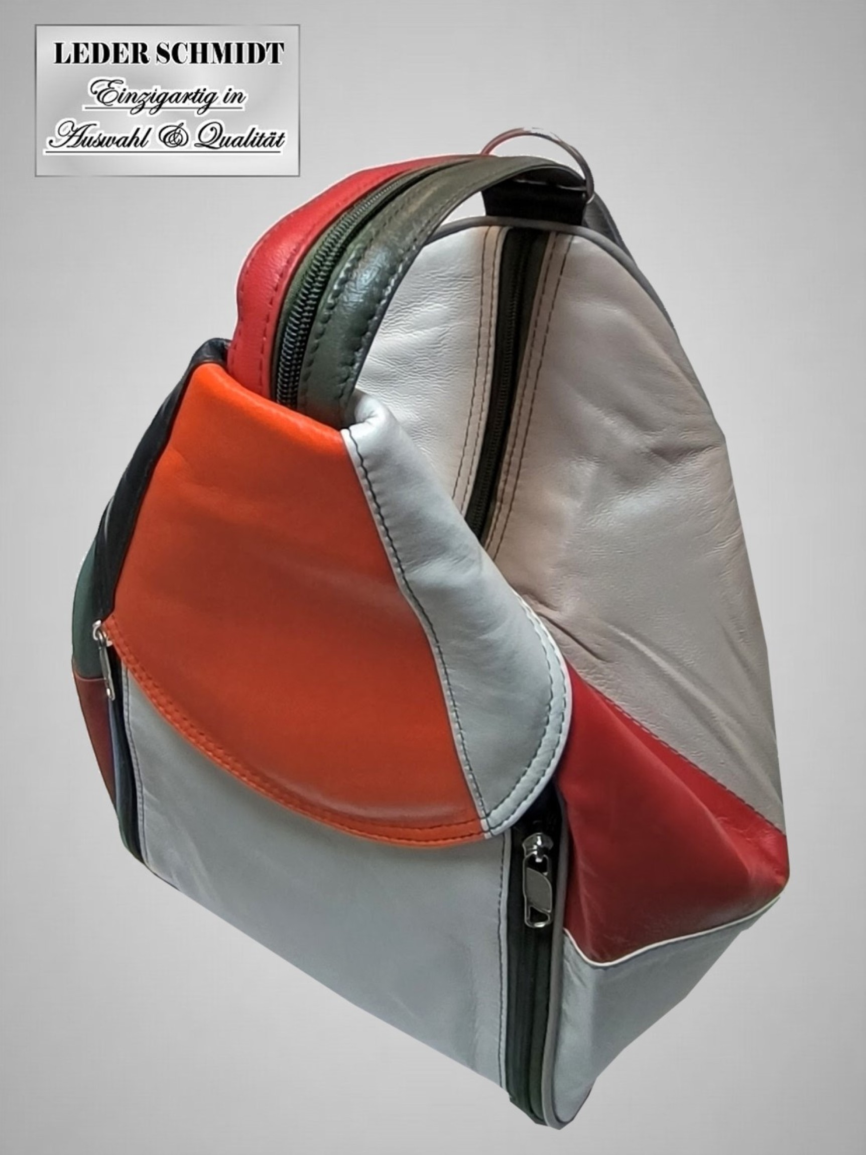 Damen Lederrucksack sehr leicht