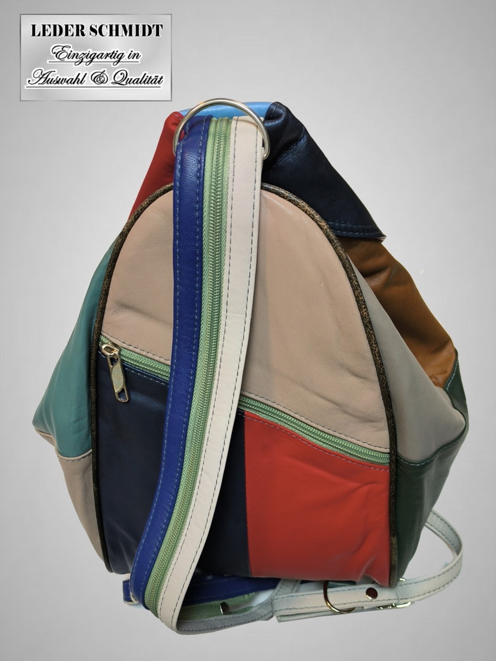 Damen Lederrucksack sehr leicht