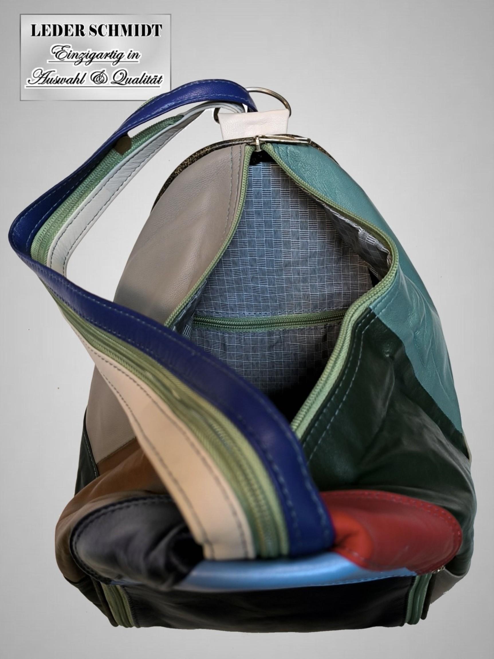 Damen Lederrucksack sehr leicht