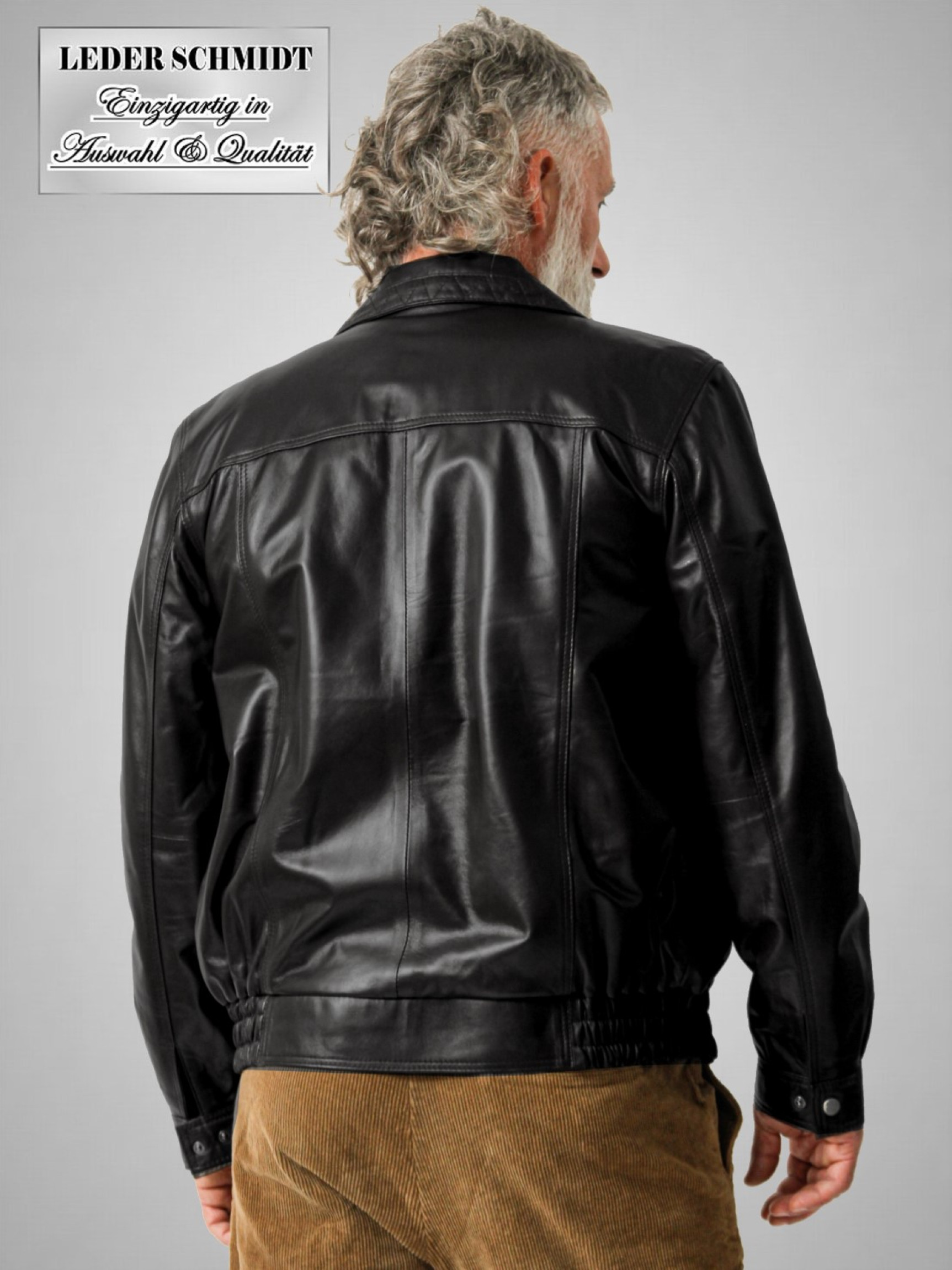 Herren Leder Blouson auch für große Größen