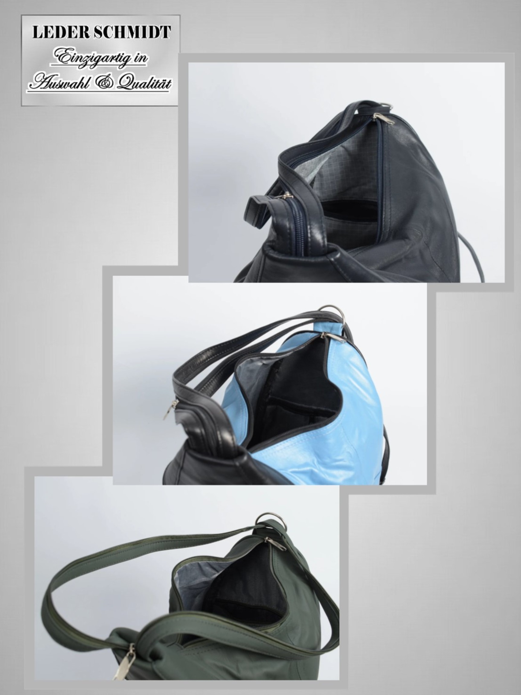 sehr leichter Lamm-Nappa Rucksack