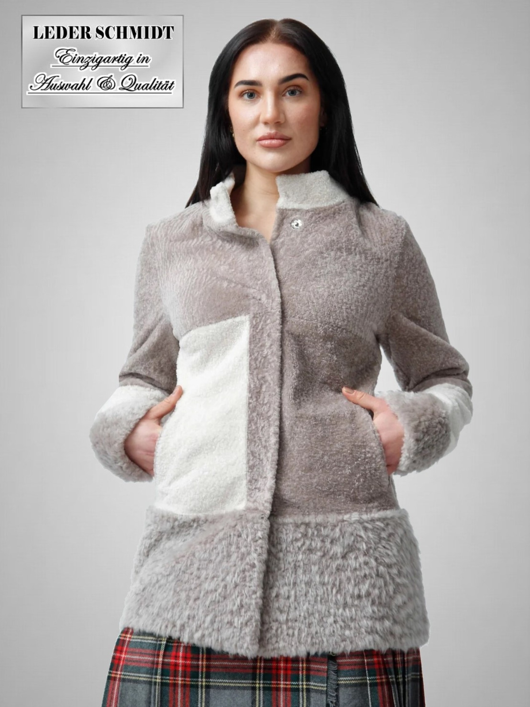 Damen Lammfelljacke