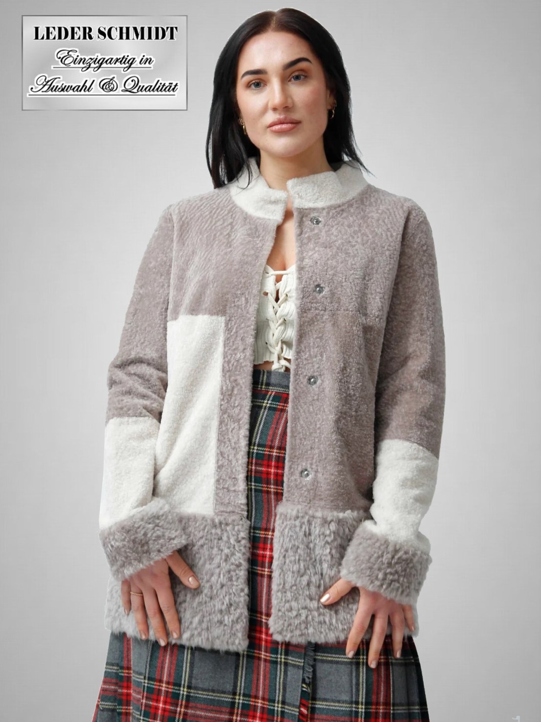 Damen Lammfelljacke