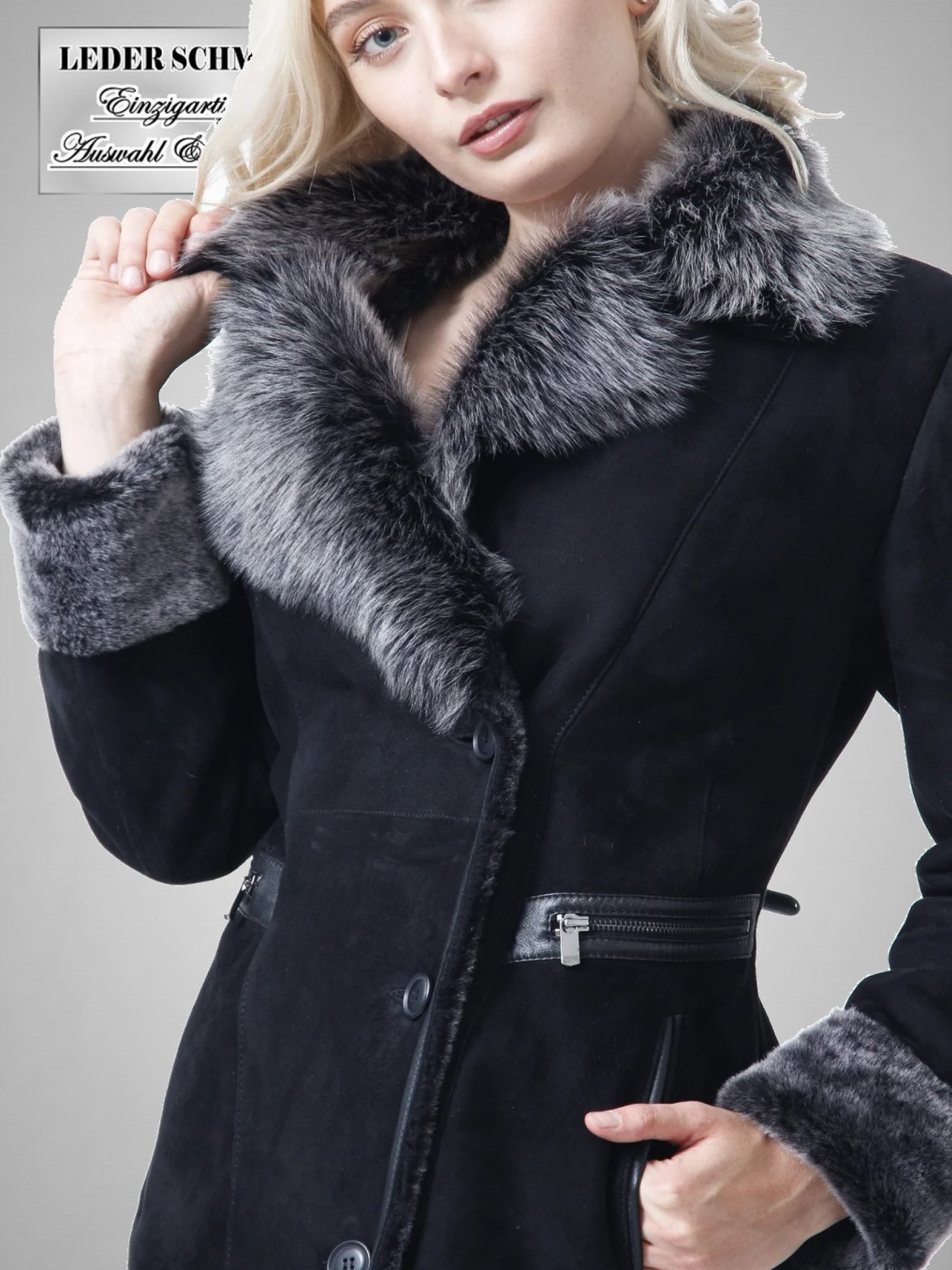 lange Damen Lammfelljacke Berlin
