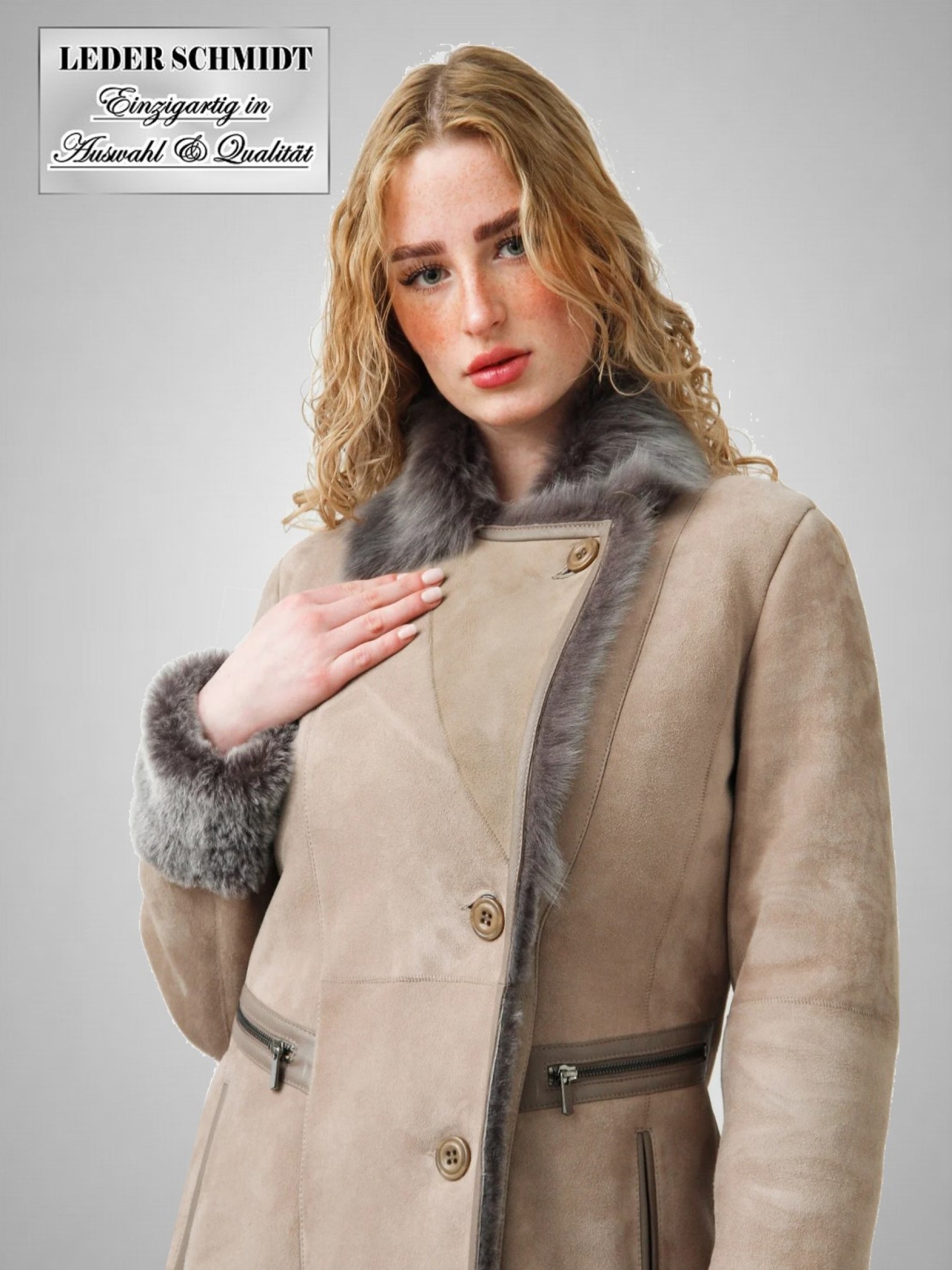 lange Damen Lammfelljacke Berlin