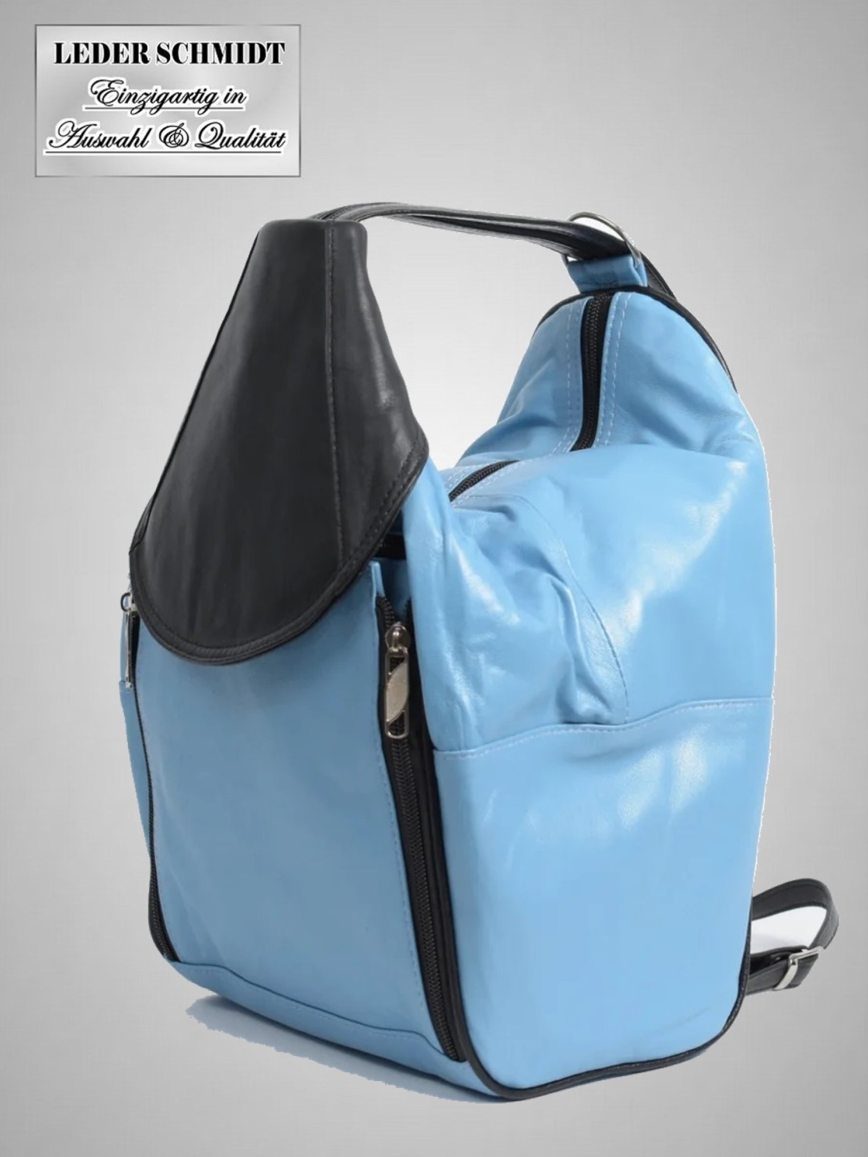 sehr leichter Lamm-Nappa Rucksack