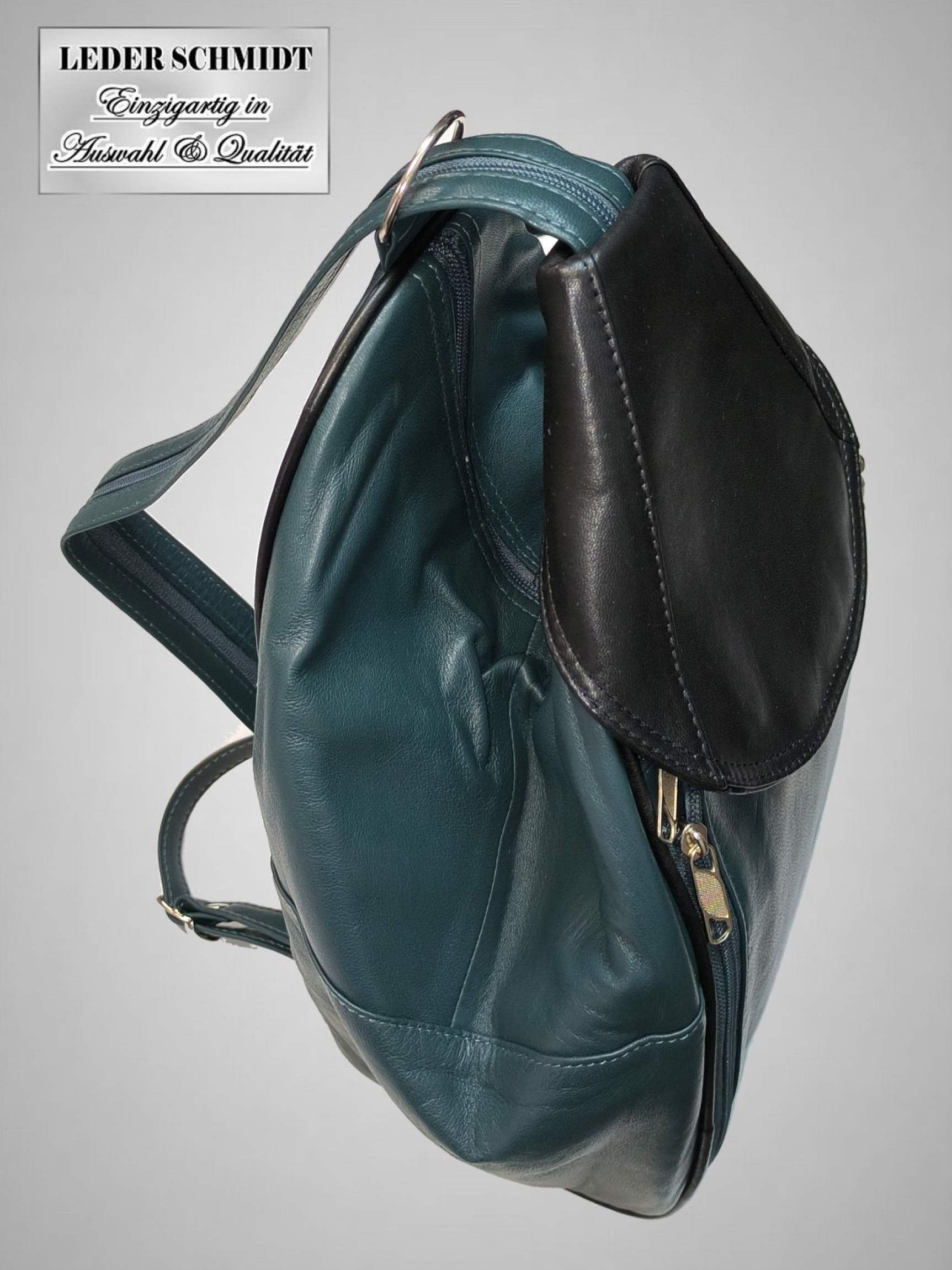 weicher leichter Damen Lederrucksack