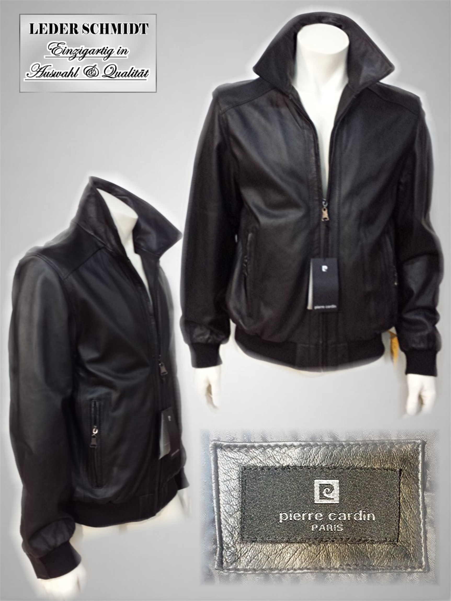 Herren Collegejacke mit Kragen