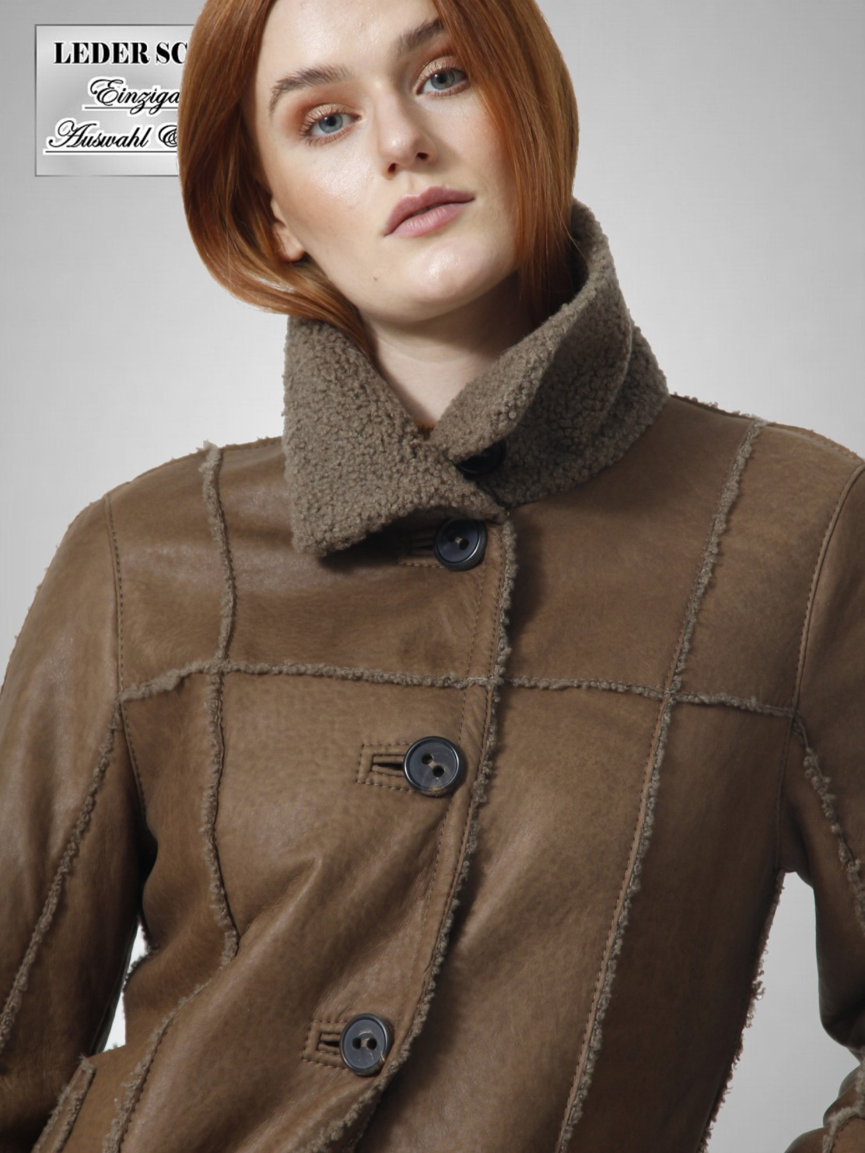 federleichte Christ Damen Lammfelljacke