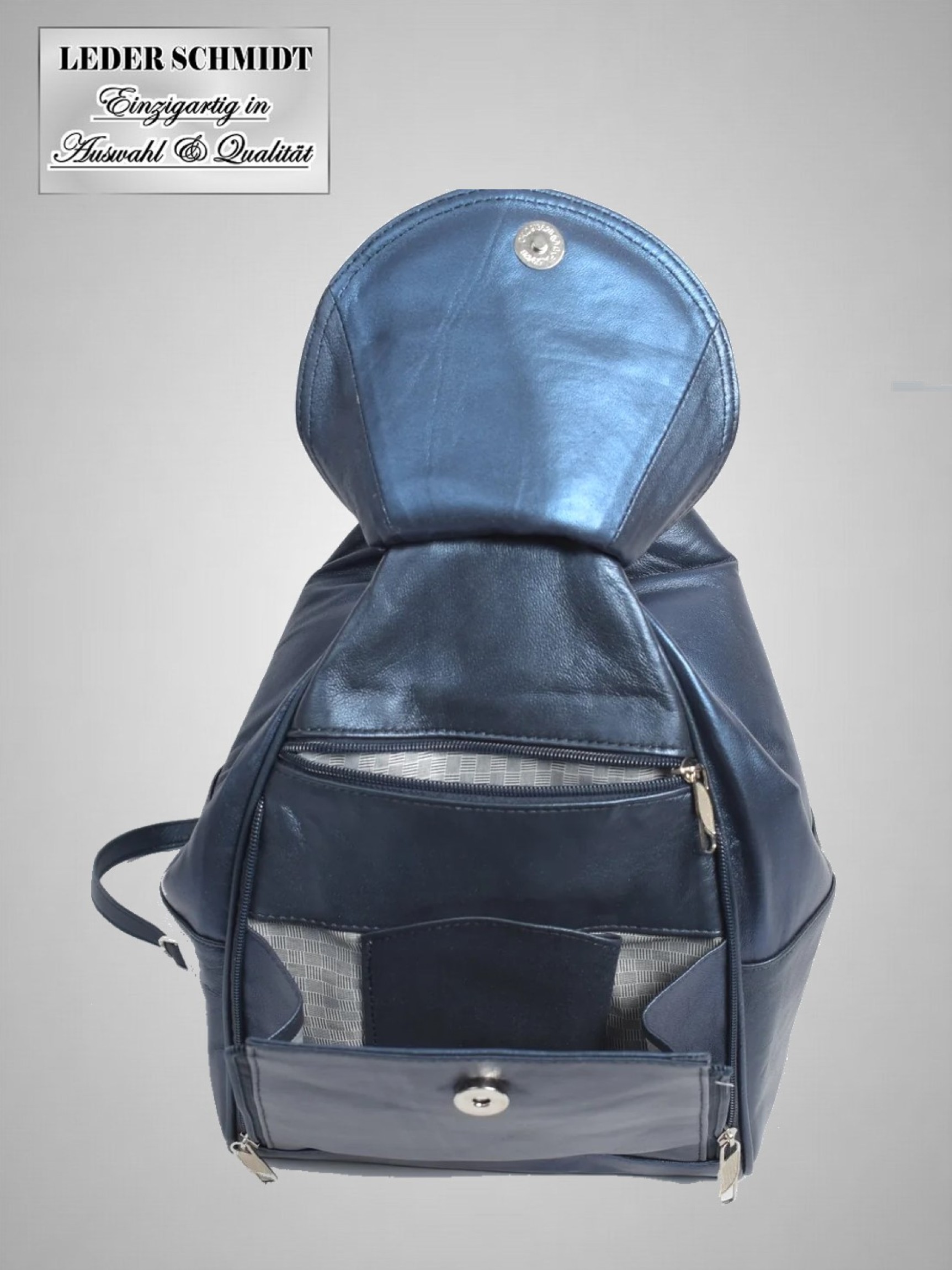 weicher leichter Damen Lederrucksack