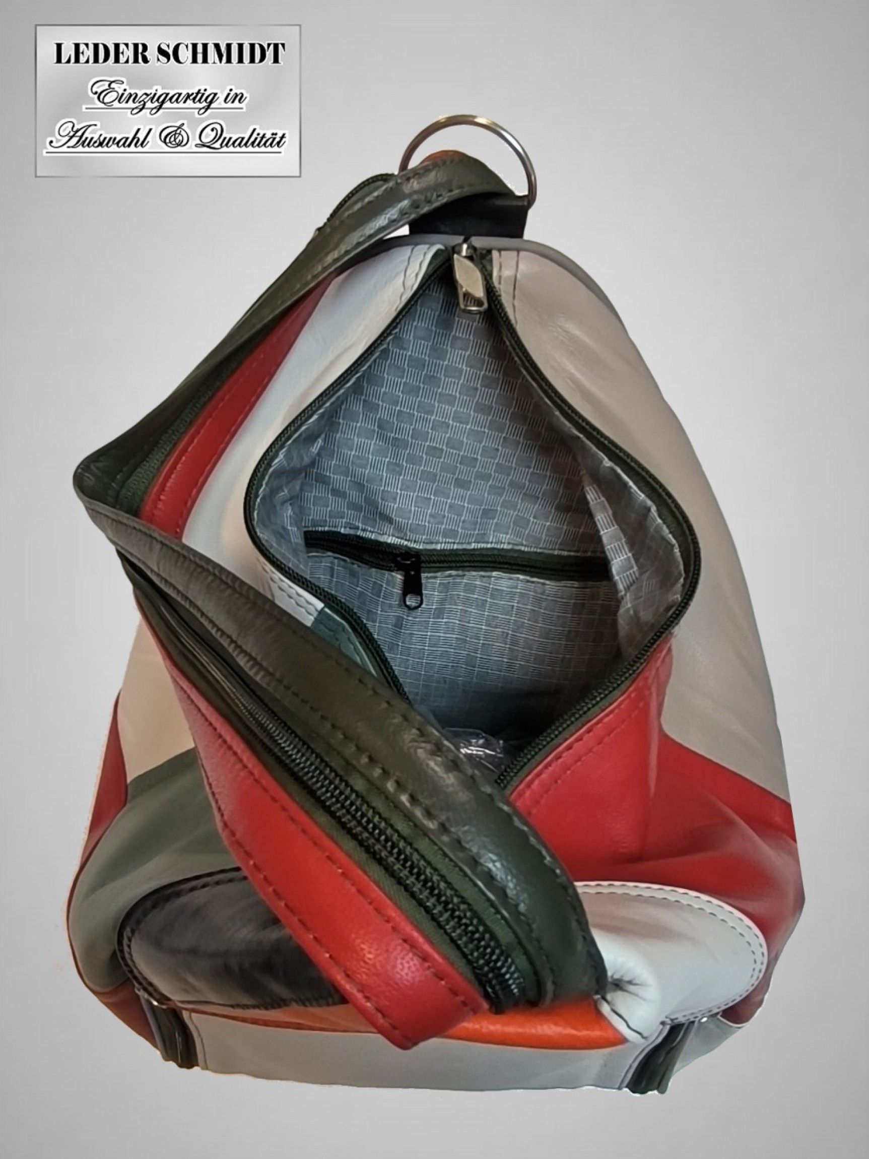 Damen Lederrucksack sehr leicht
